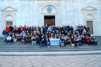 ESN crew and exchange students on a trip to Torino